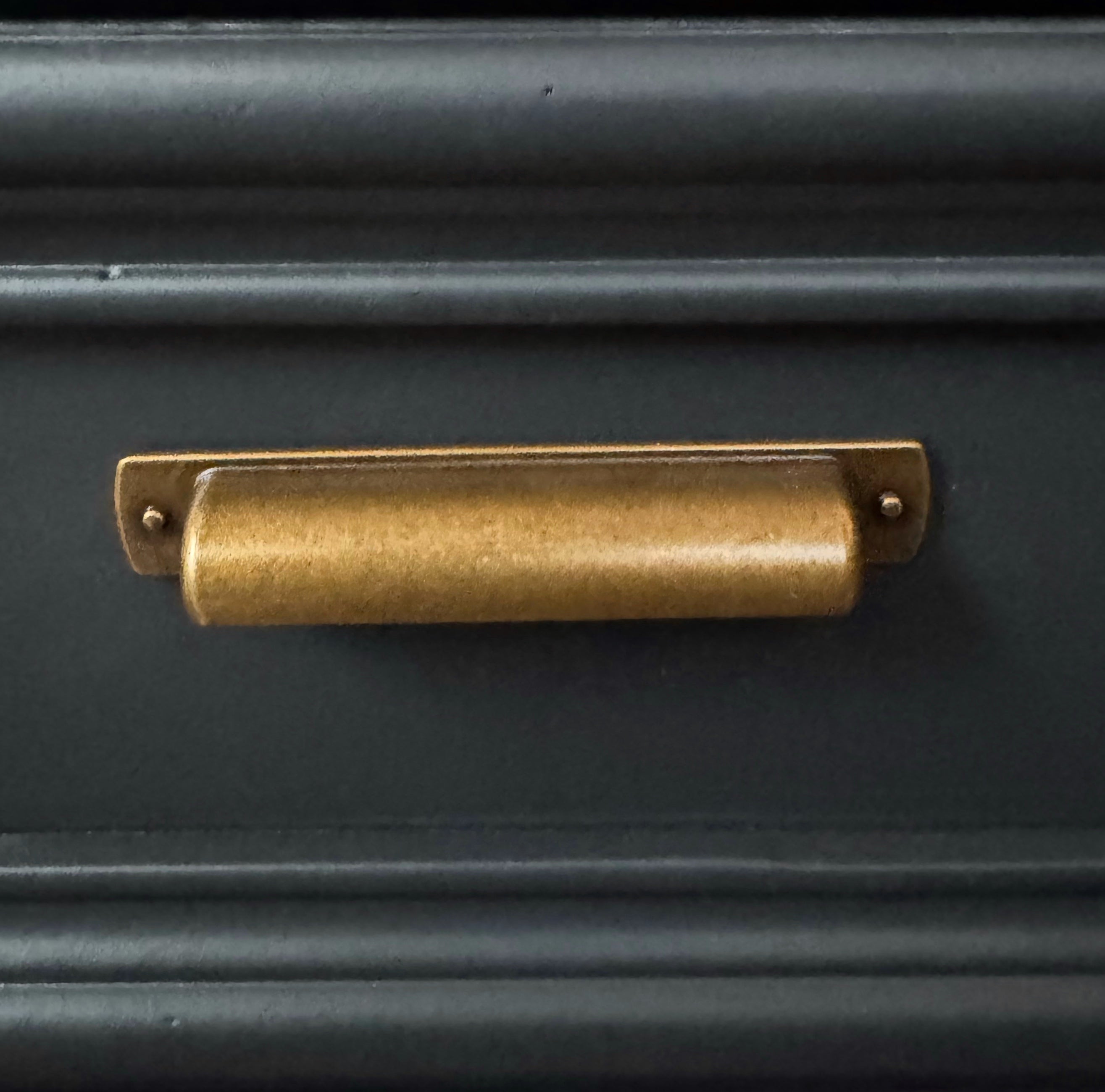 'Drexel Furniture' Charcoal bedside tables