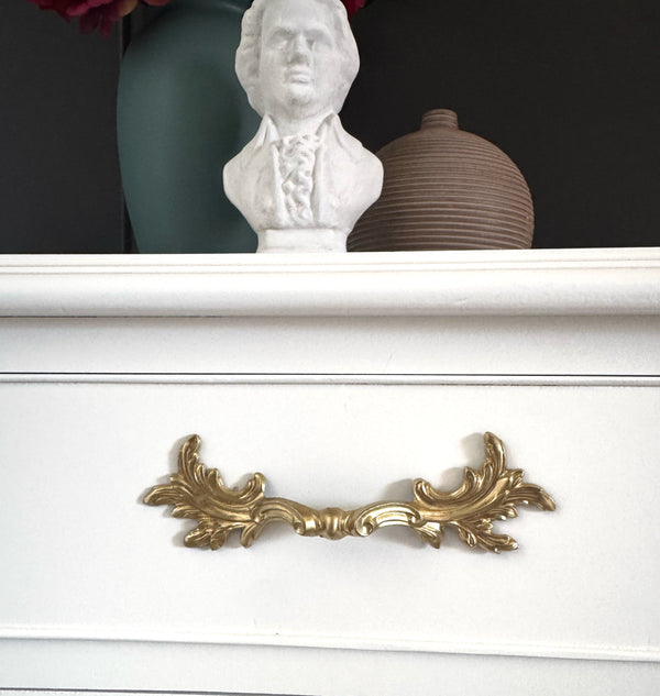 Mid-century sideboard white, view 9
