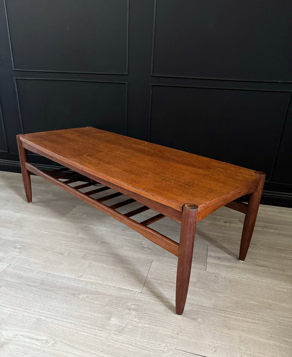 Danish Deluxe coffee table teak black, view 3