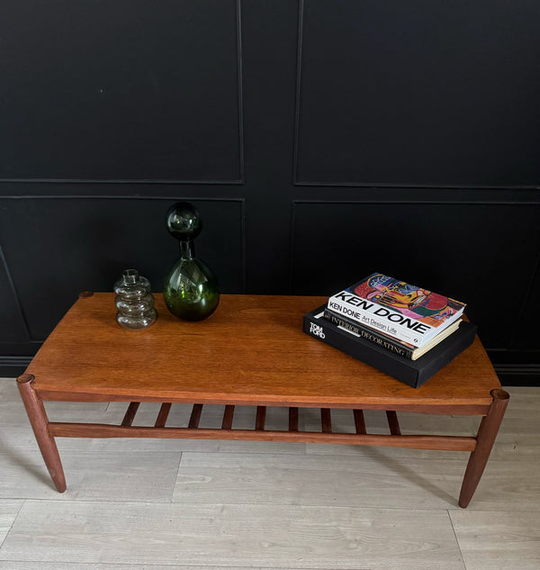 Danish Deluxe coffee table teak black, view 5