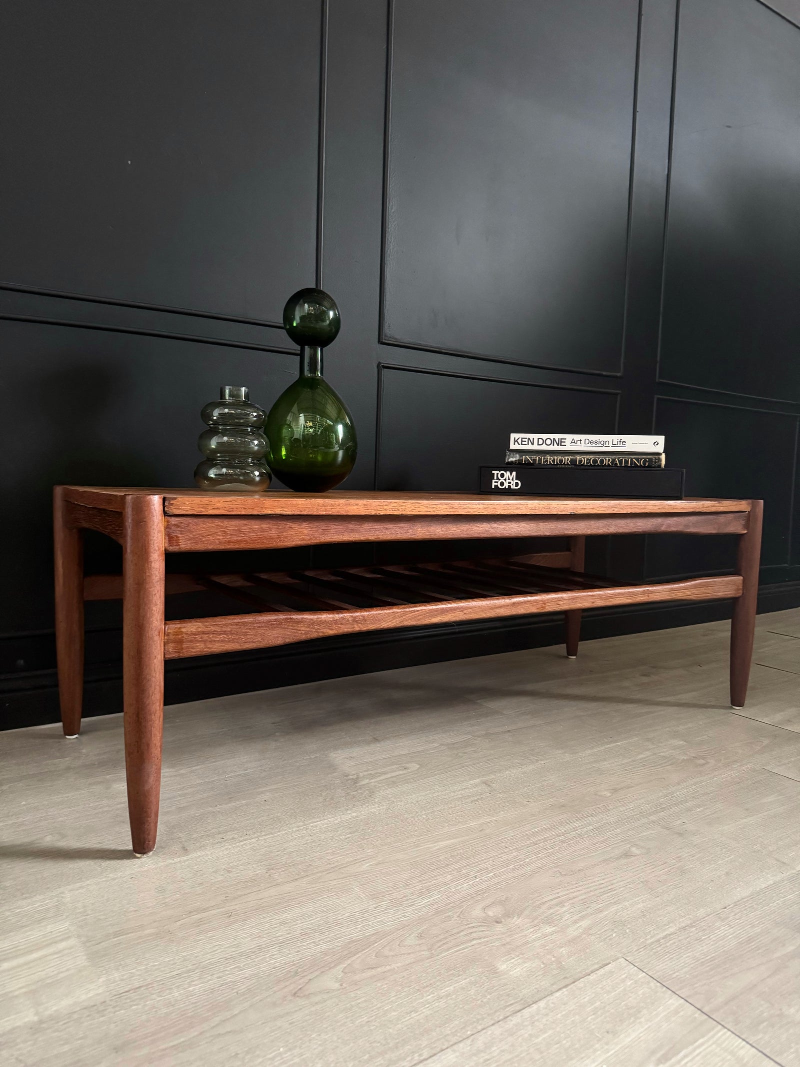 Danish Deluxe coffee table teak black