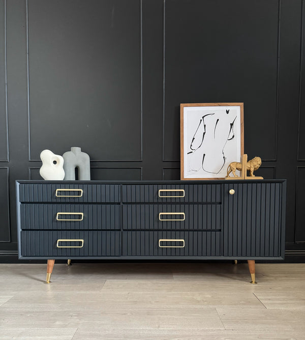 Mid-century dresser, view 2