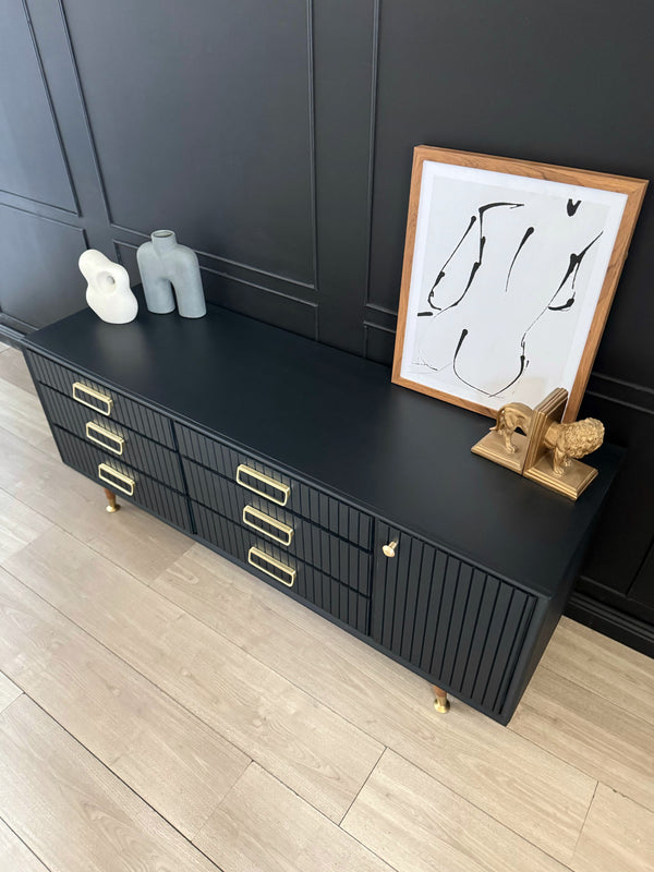 Mid-century dresser, view 6