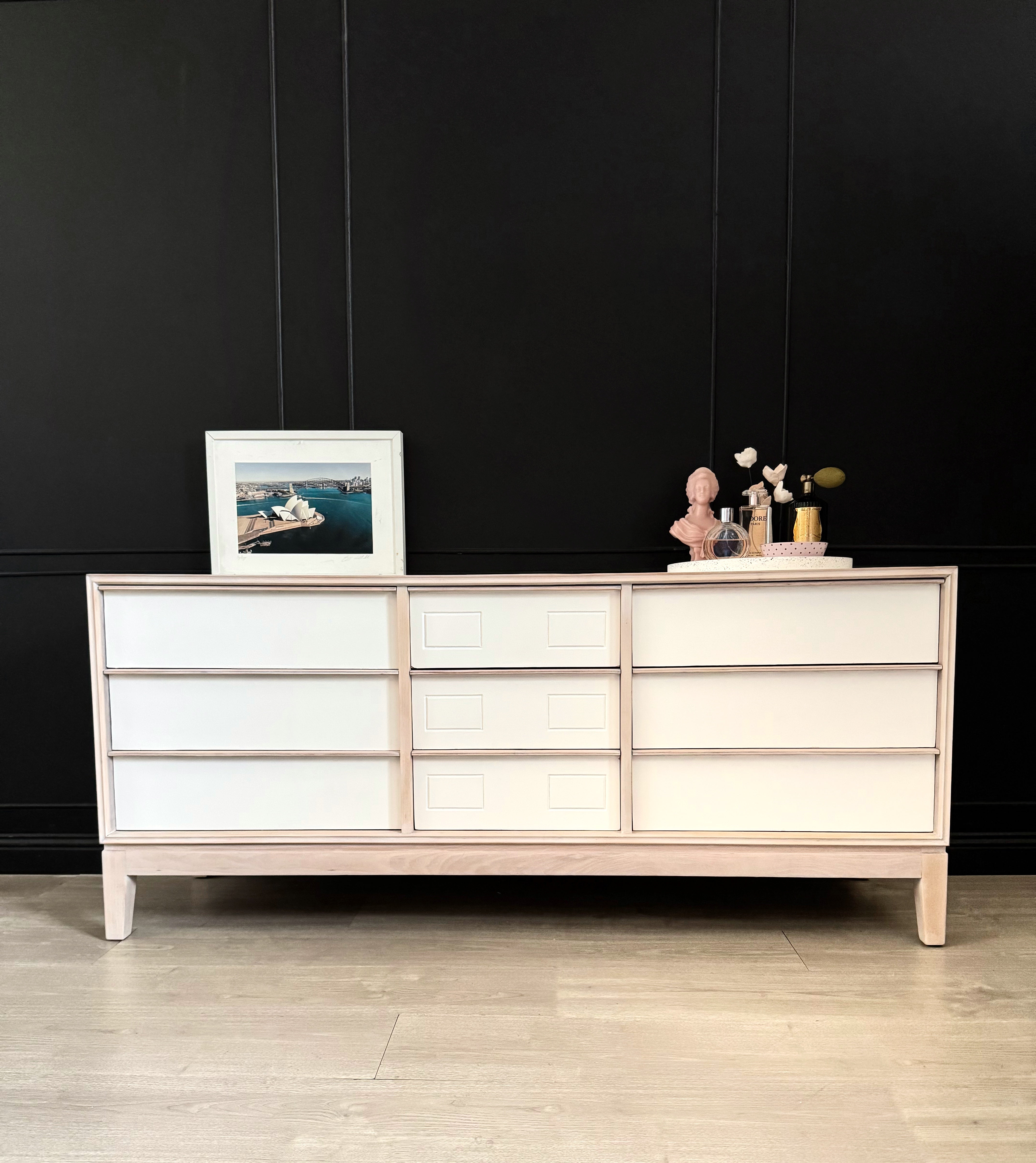 ‘Hayson Furniture’ white dresser