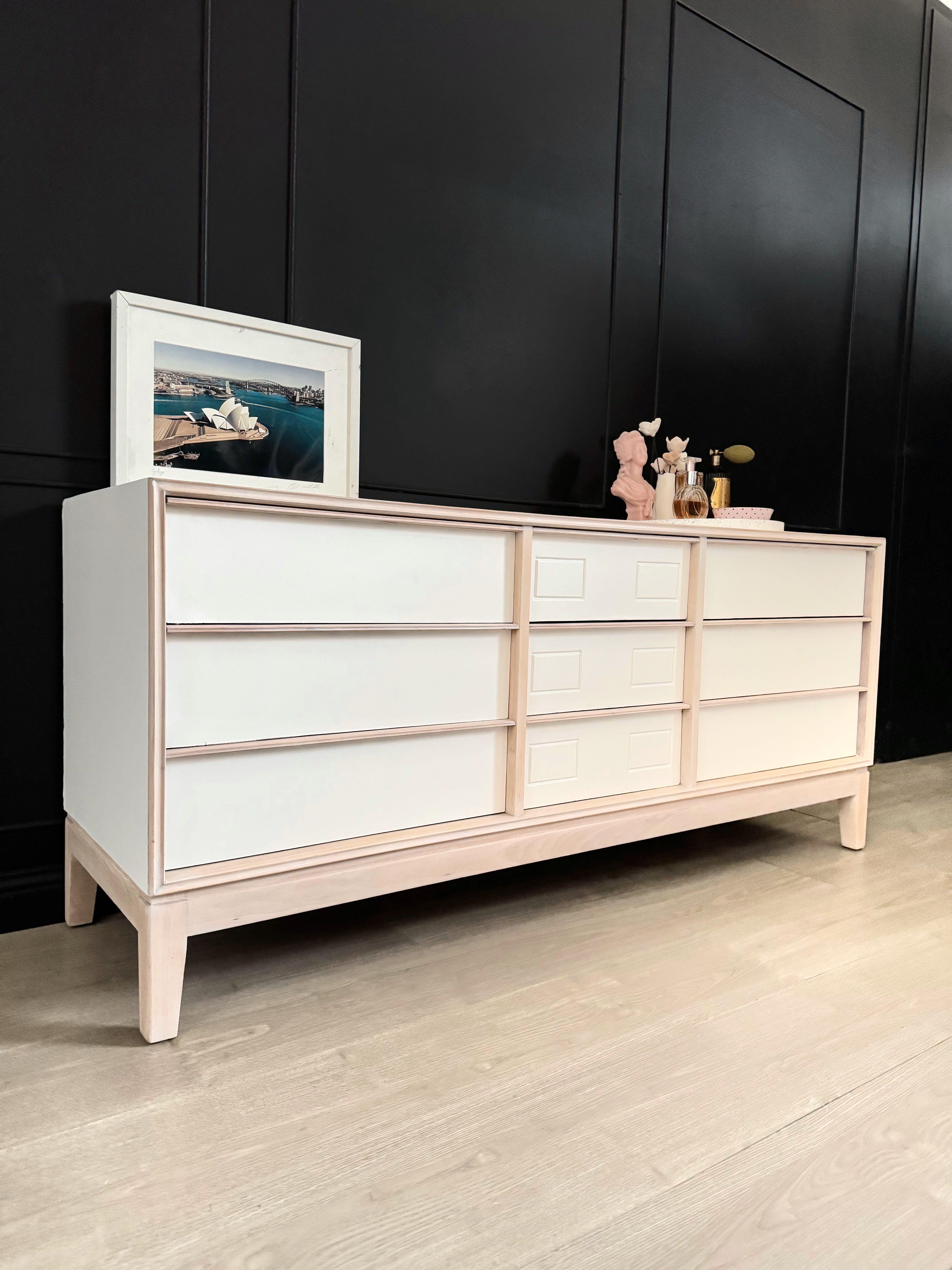 ‘Hayson Furniture’ white dresser