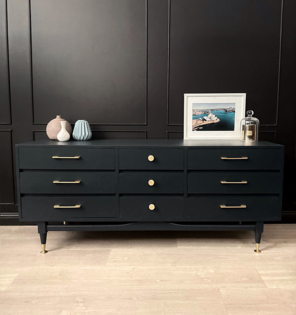 Mid-century dresser, view 2
