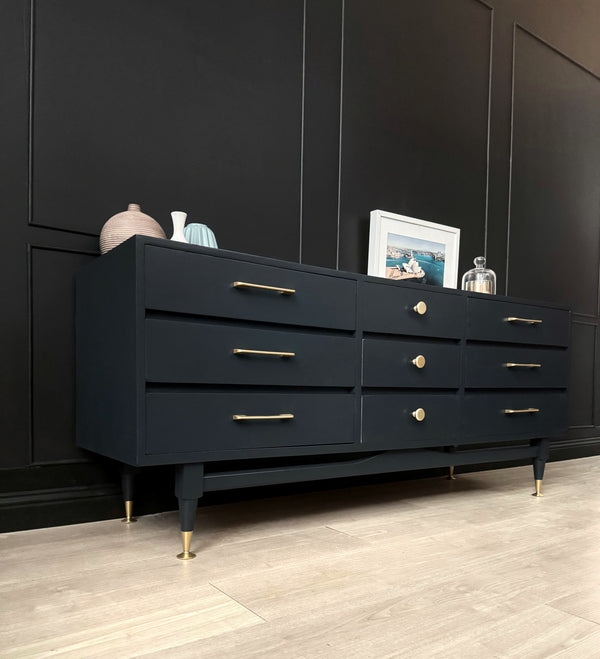 Mid-century dresser, view 3
