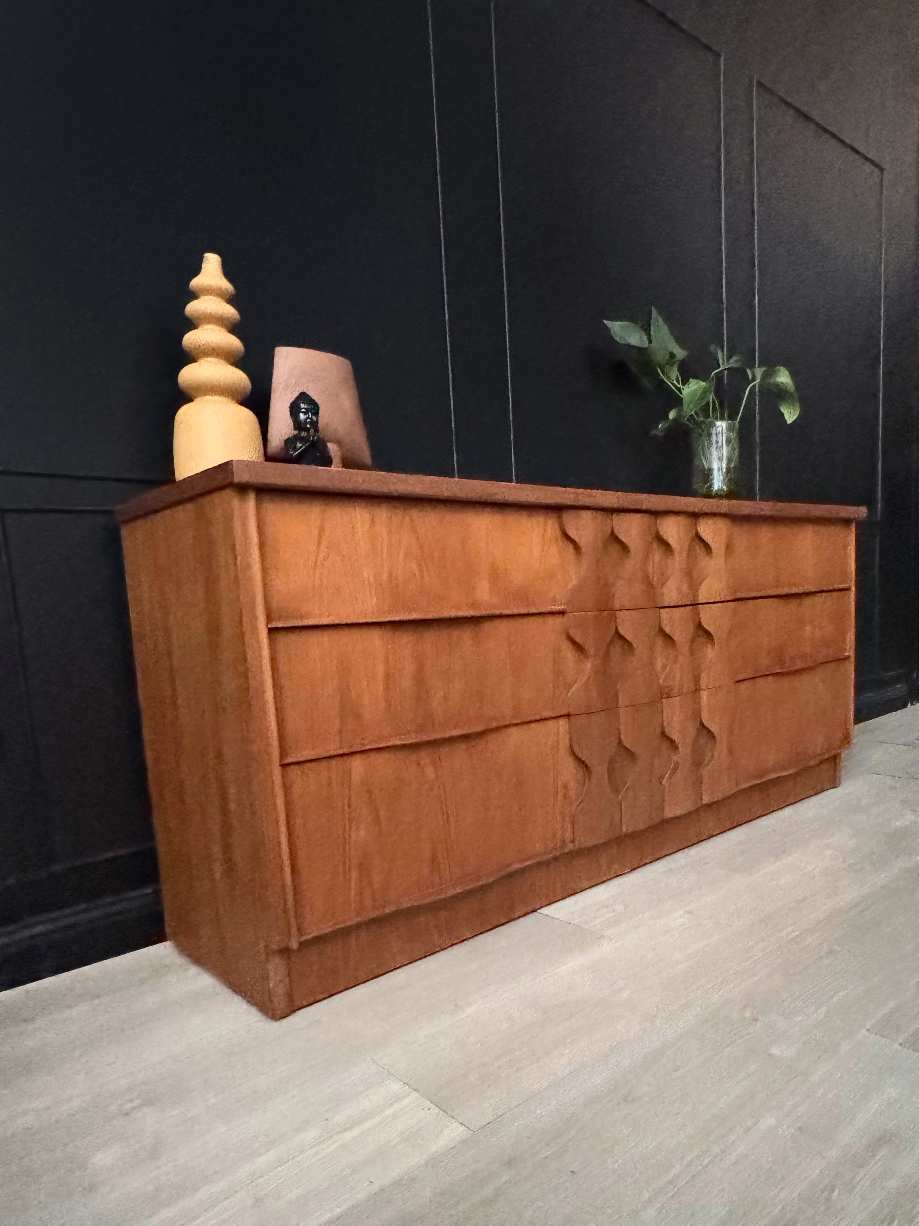 ‘Burgess Furniture’ 6 drawer dresser