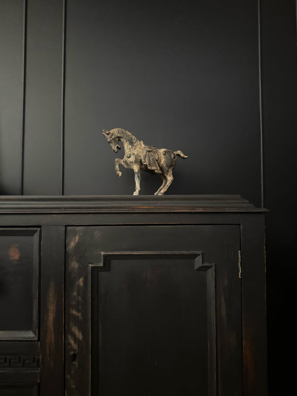 Mid-century sideboard dark grey, view 5