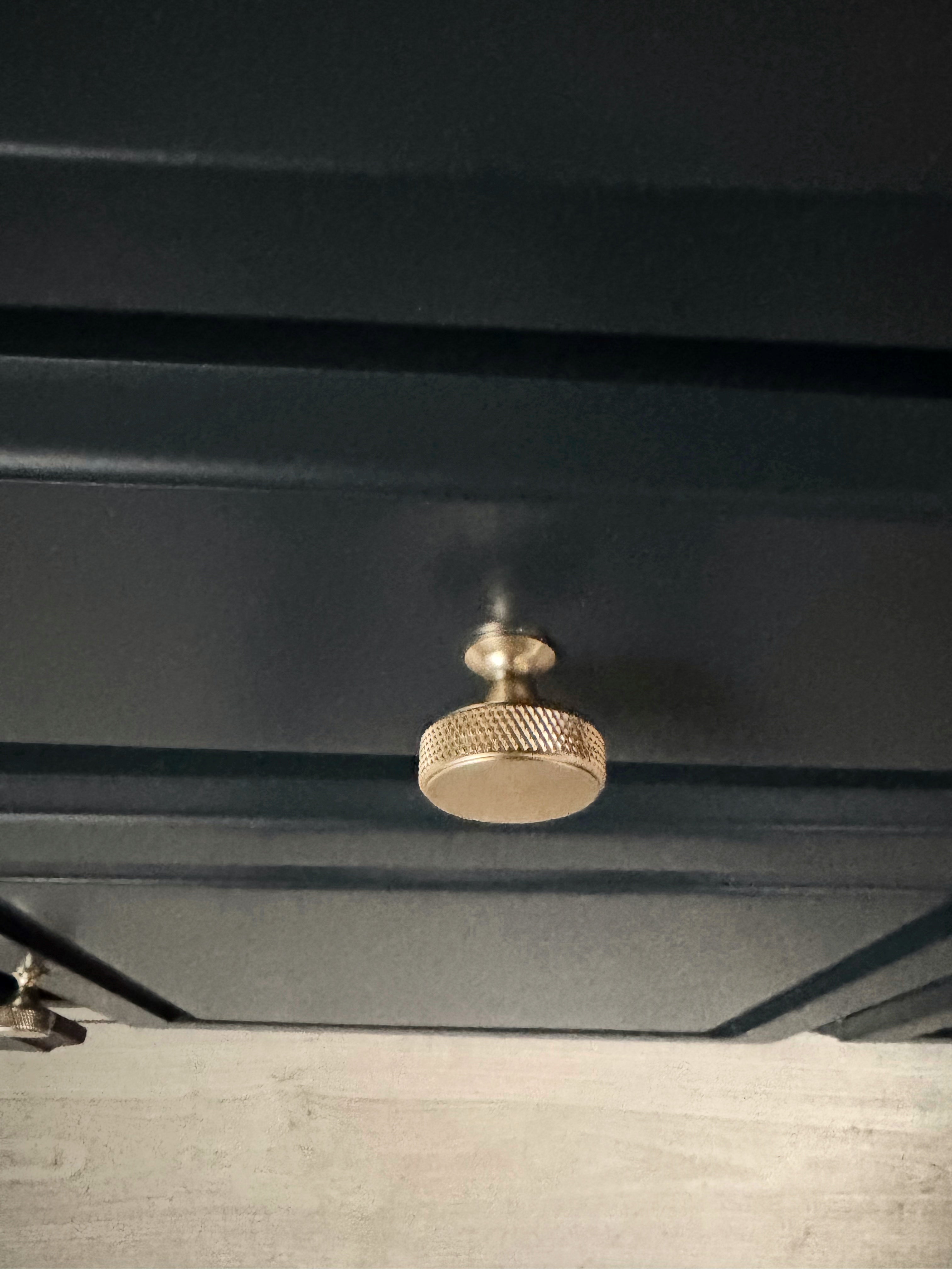 ‘Burgess Furniture’ sideboard buffet - medium/dark blue