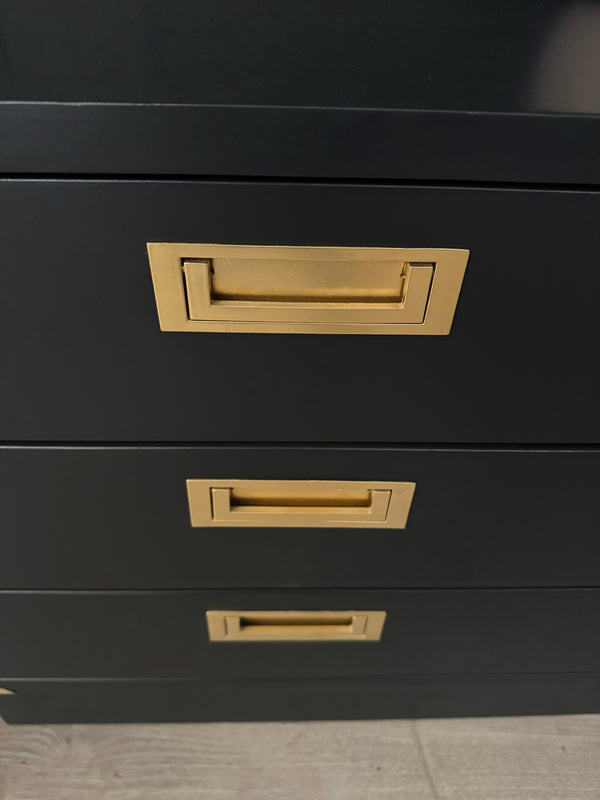 Mid-century dresser black, view 5