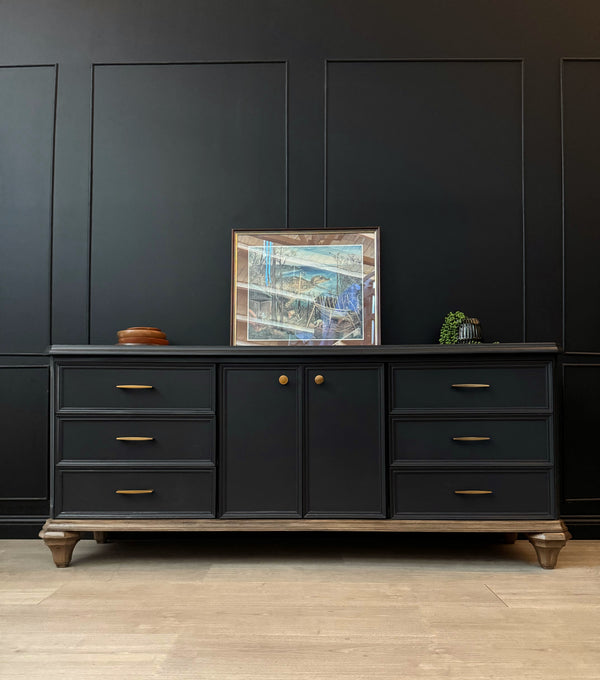 C.R.O. sideboard dark green, view 2