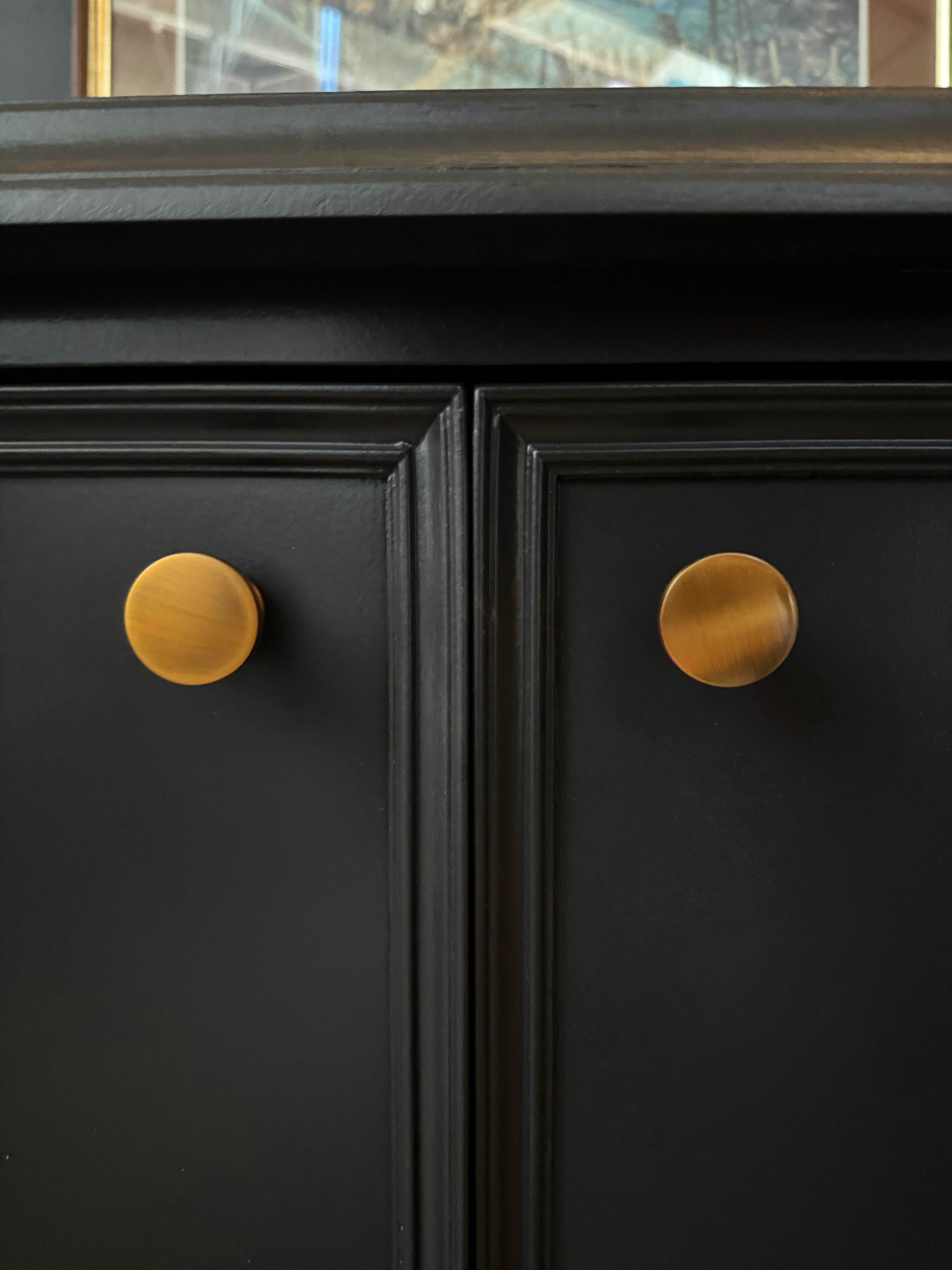 ‘CRO Furniture’ vintage dresser / sideboard - dark charcoal