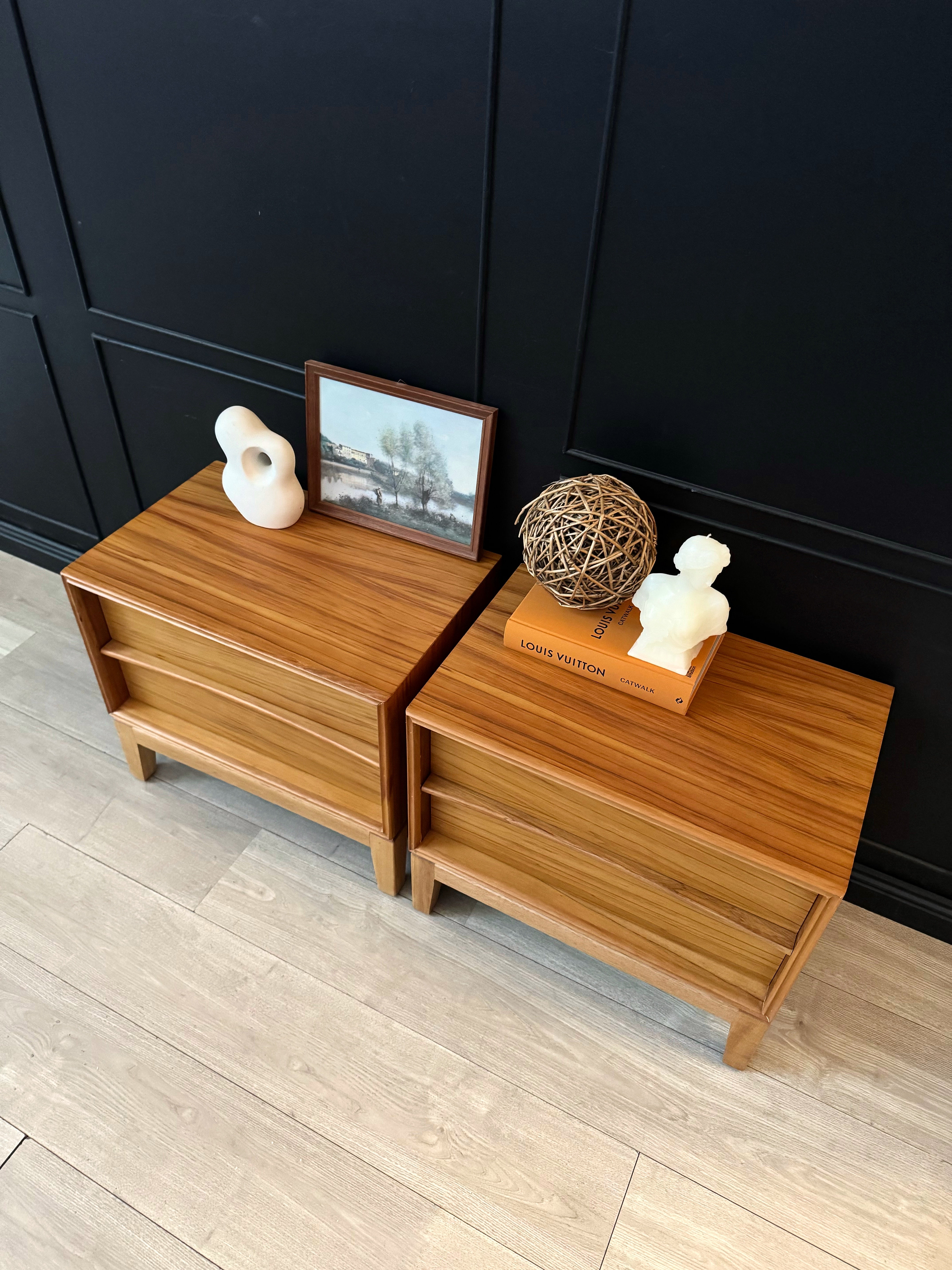 ‘Hayson Furniture’ restored 2 drawer bedside tables