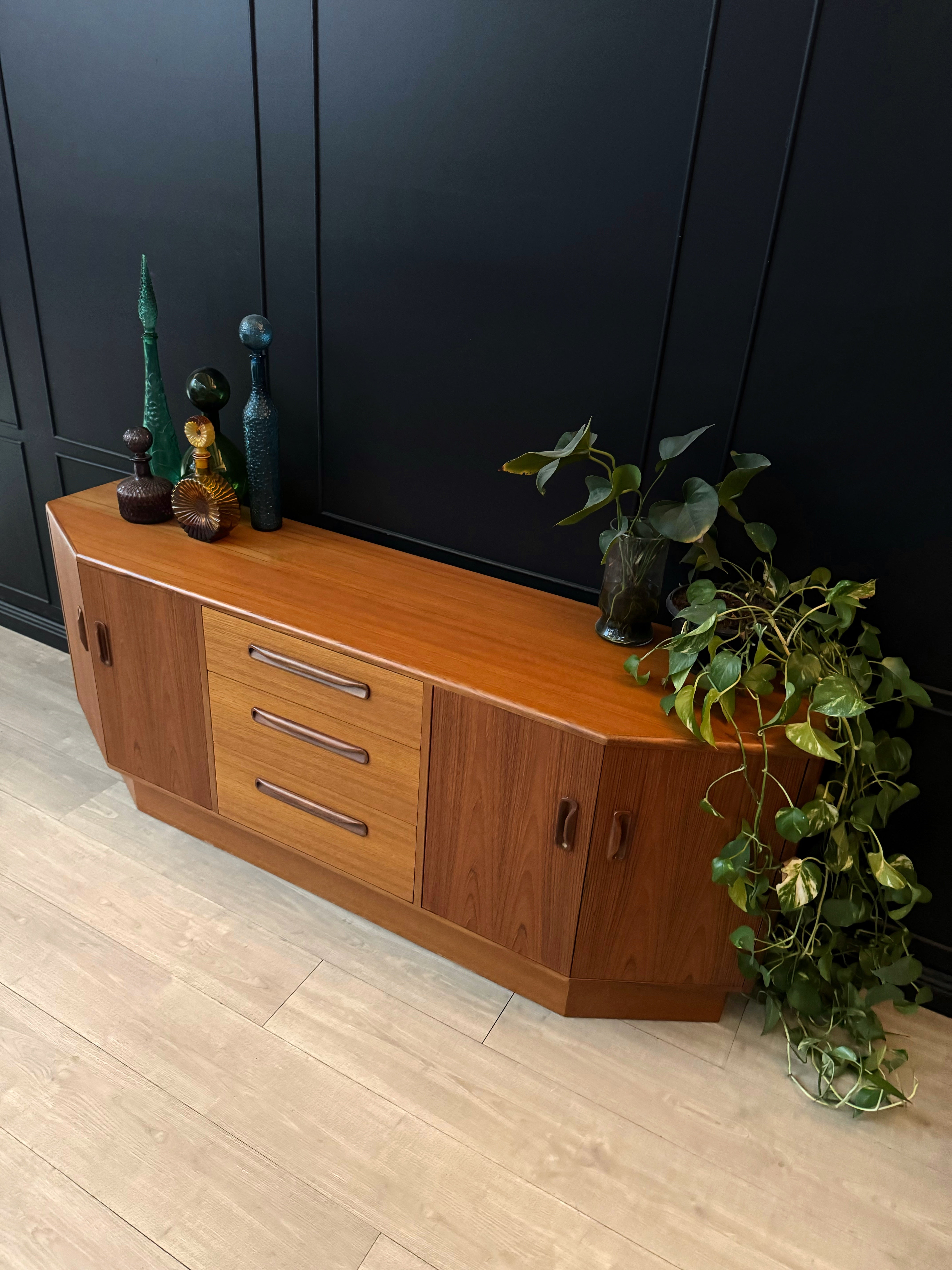 Rare ‘G-Plan’  Fresco sideboard / credenza matching hutch available