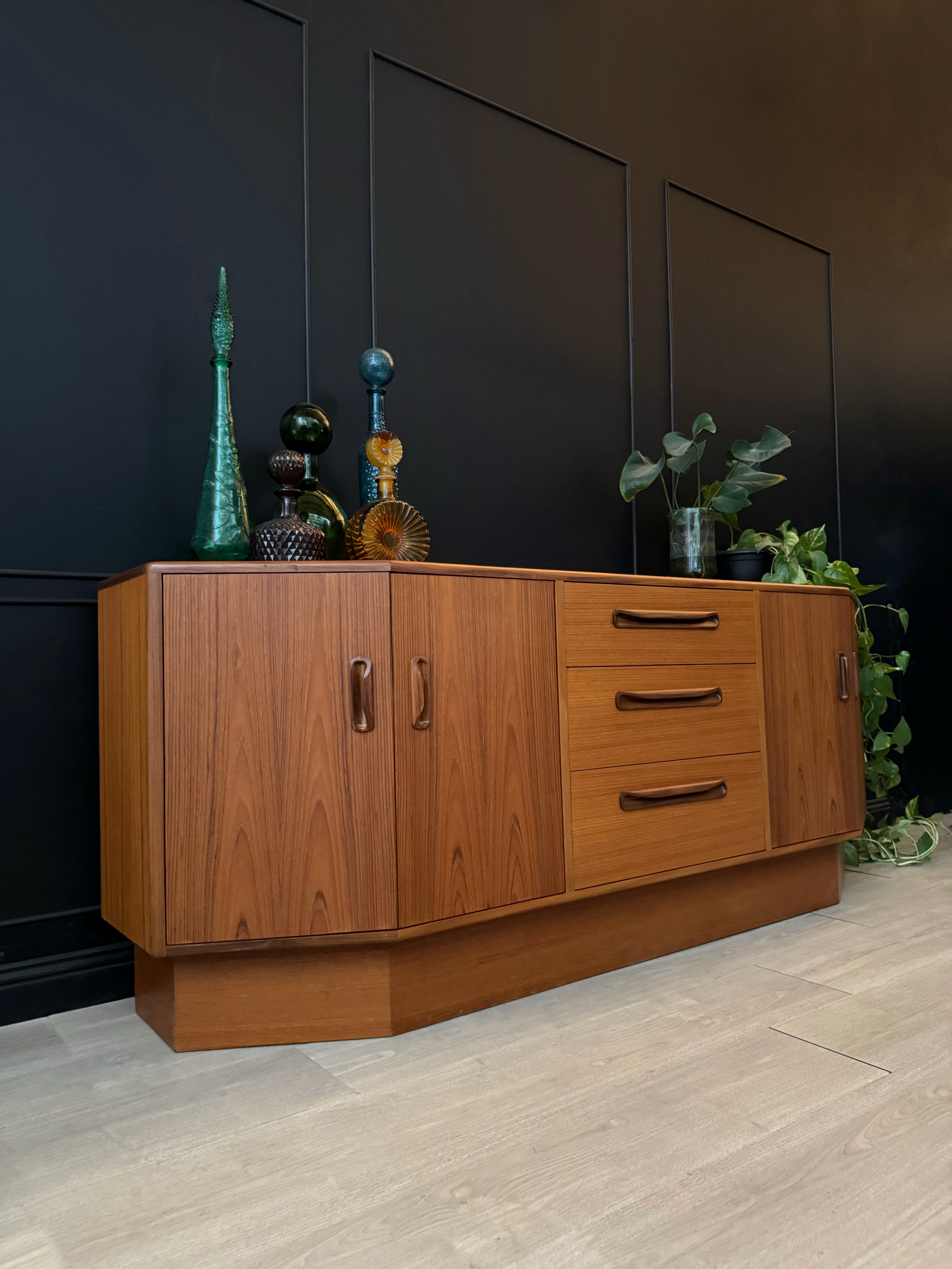 Rare ‘G-Plan’  Fresco sideboard / credenza matching hutch available