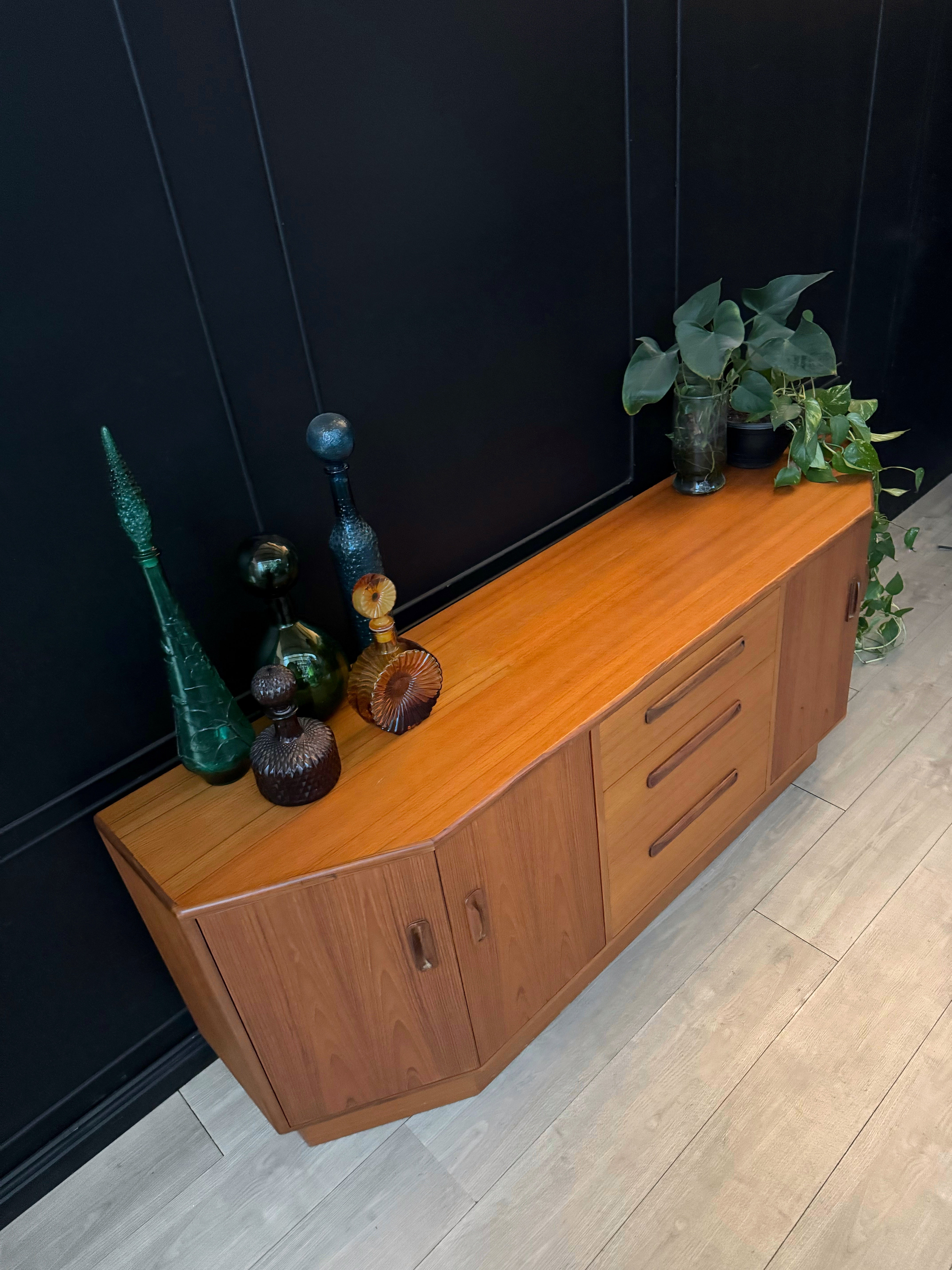 Rare ‘G-Plan’  Fresco sideboard / credenza matching hutch available