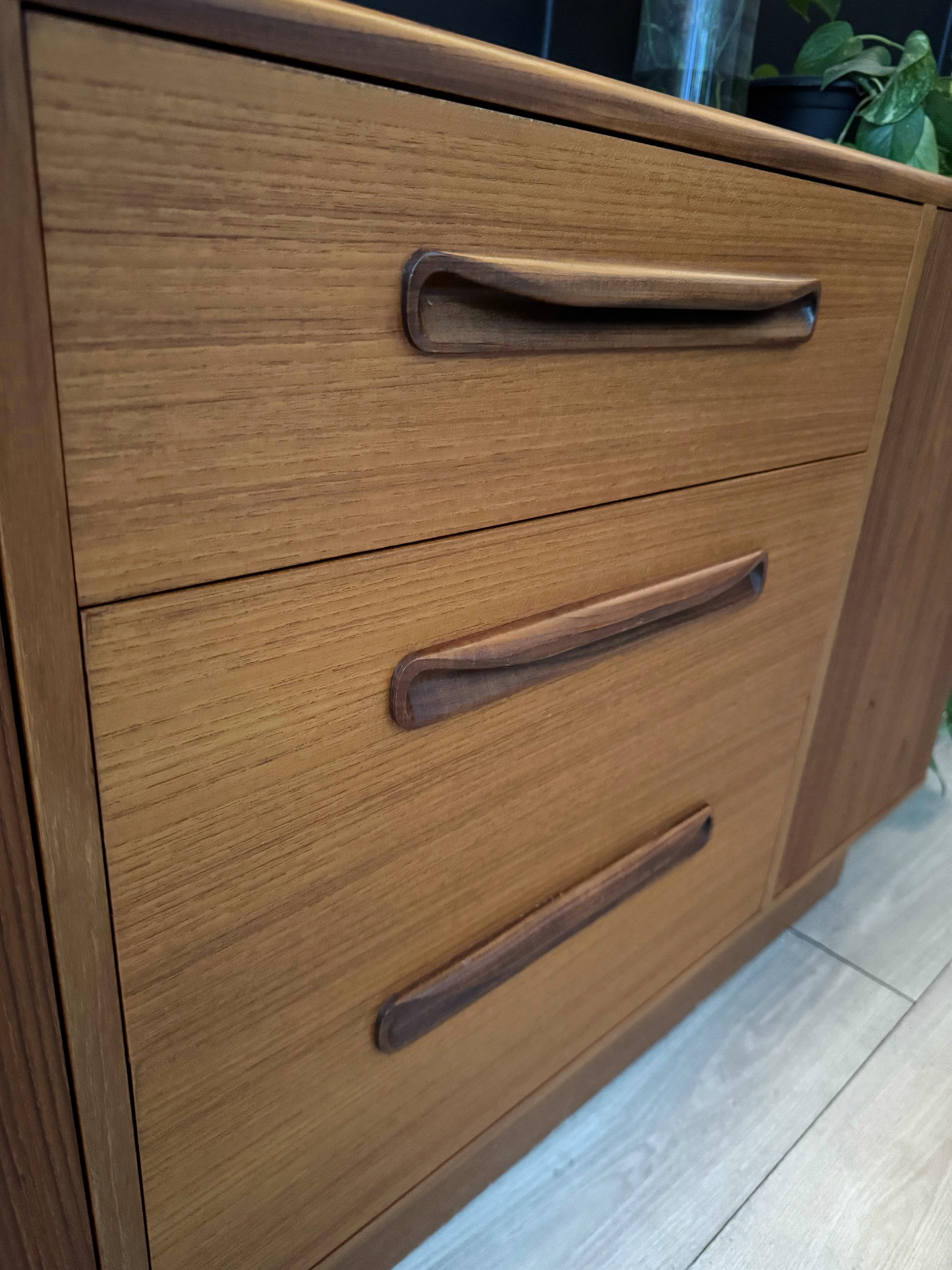 Rare ‘G-Plan’  Fresco sideboard / credenza matching hutch available