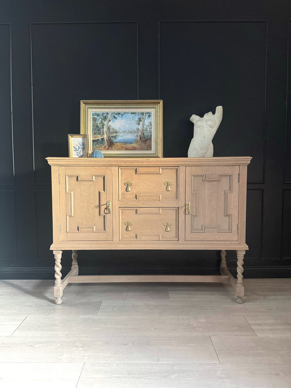 Mid-century sideboard black, view 5