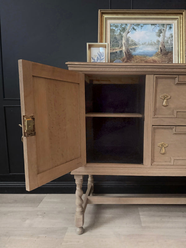 Mid-century sideboard black, view 9