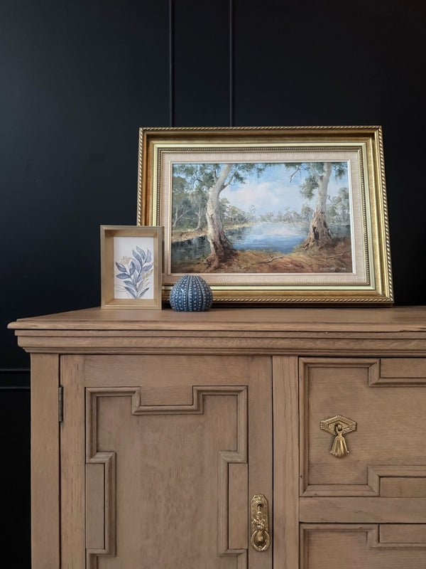 Mid-century sideboard black, view 2