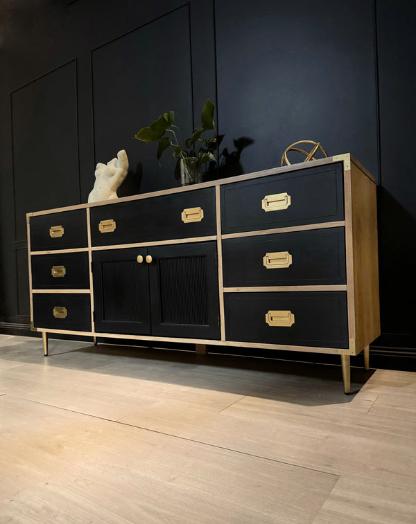 Burlington sideboard black, view 3