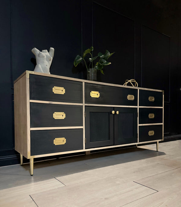 Burlington sideboard black, view 2