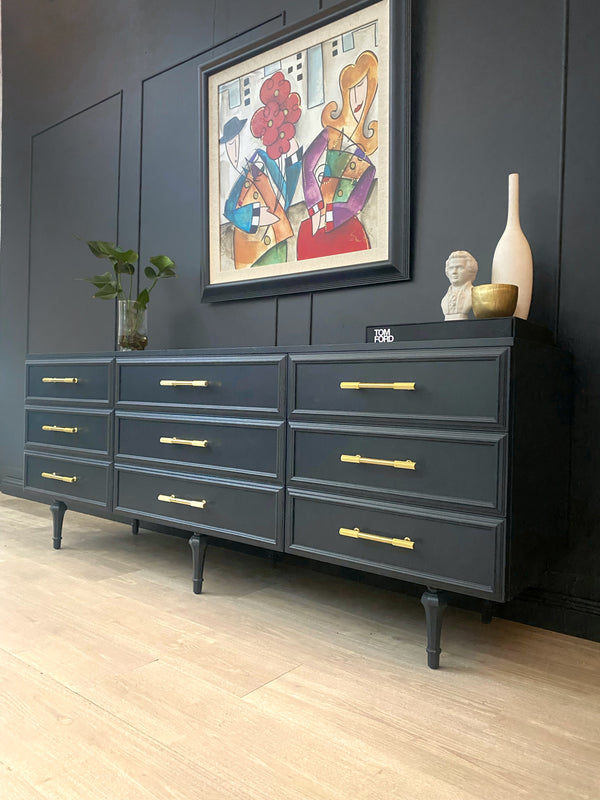 Macrob Furniture dresser dark blue, view 2