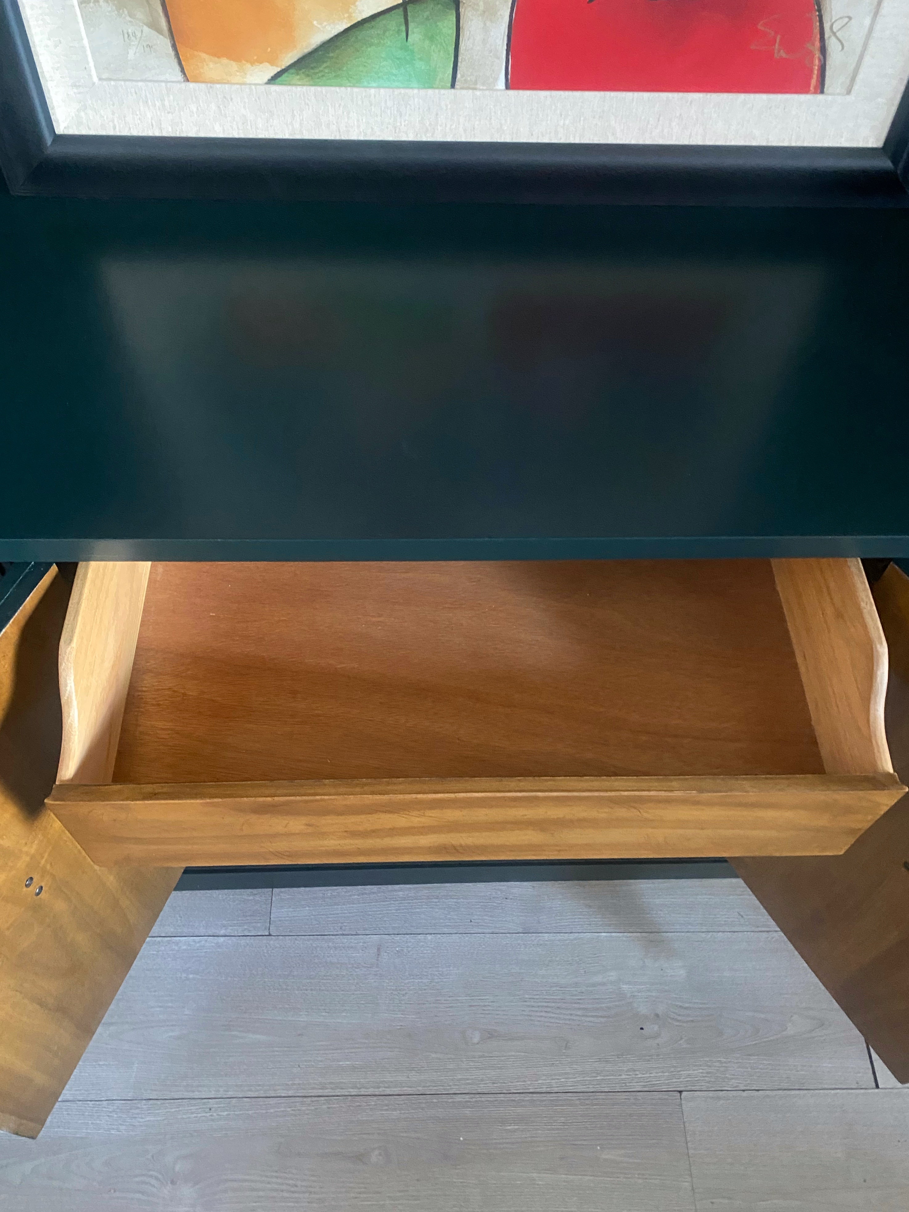 Stunning ‘DREXEL FURNITURE’ dark green dresser / sideboard / buffet