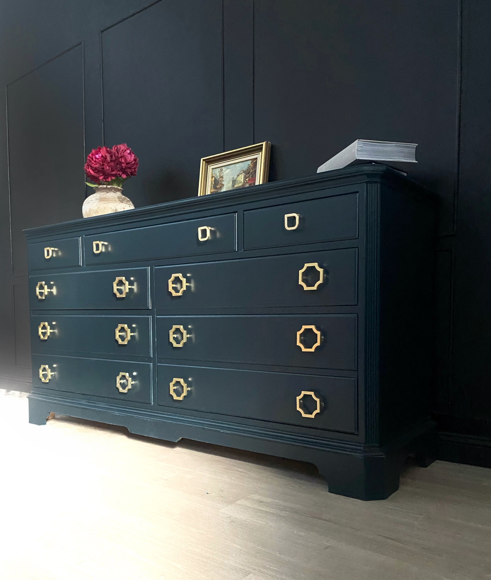 Drexel Furniture dresser blue