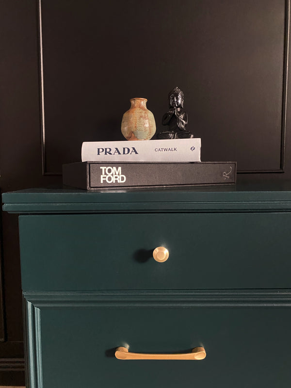 Elite Furniture dresser dark blue, view 4
