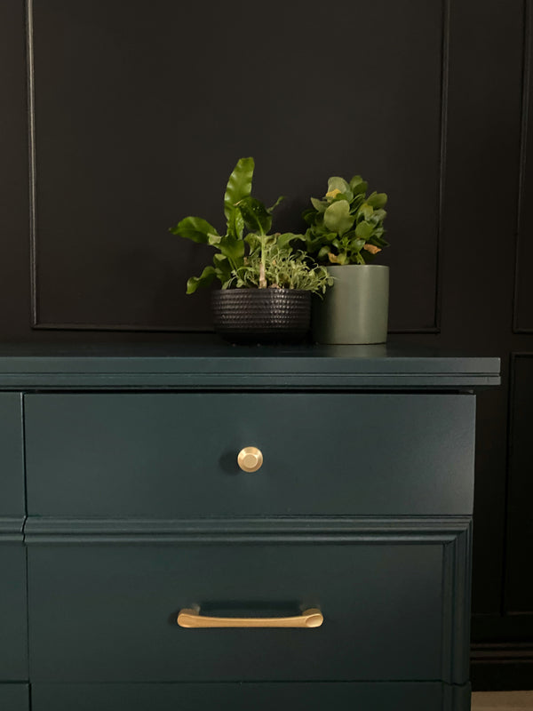 Elite Furniture dresser dark blue, view 5