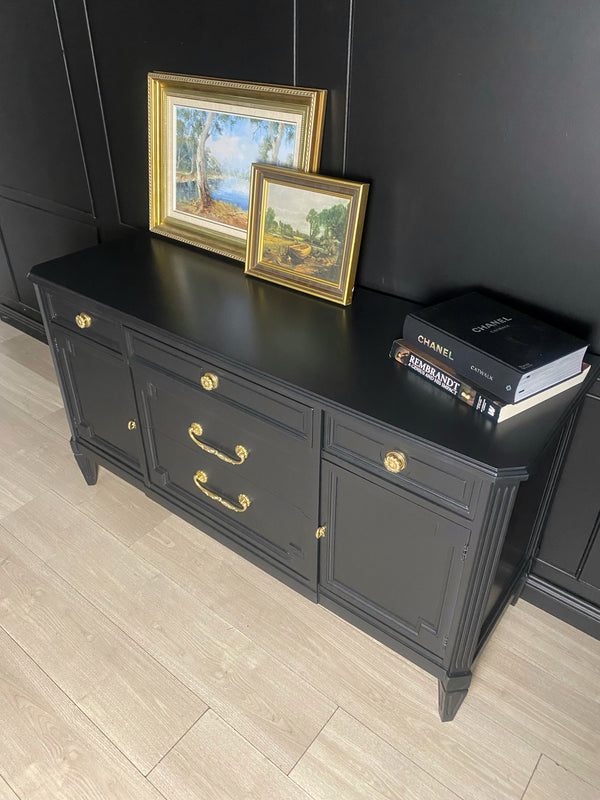 Century Furniture of Distinction sideboard black, view 4