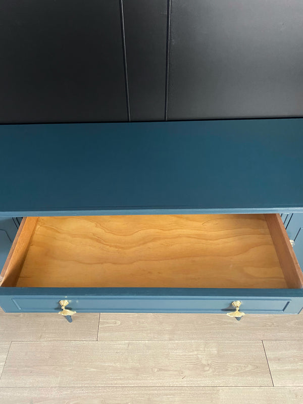 Mid-century sideboard blue, view 10