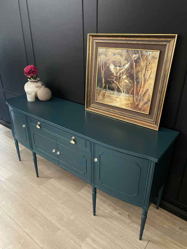 Mid-century sideboard blue, view 3