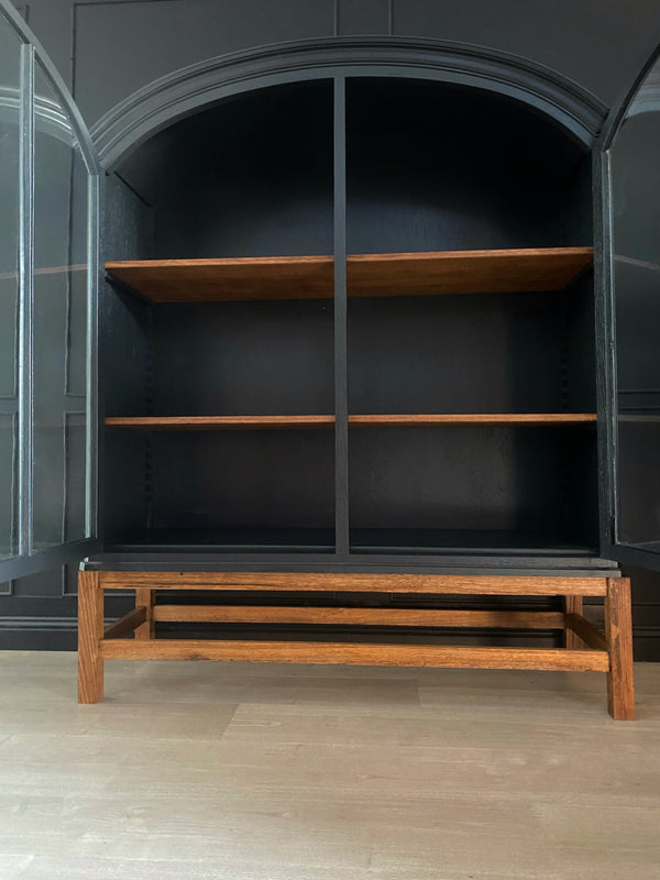 Mid-century cabinet tasmanian oak black, view 4