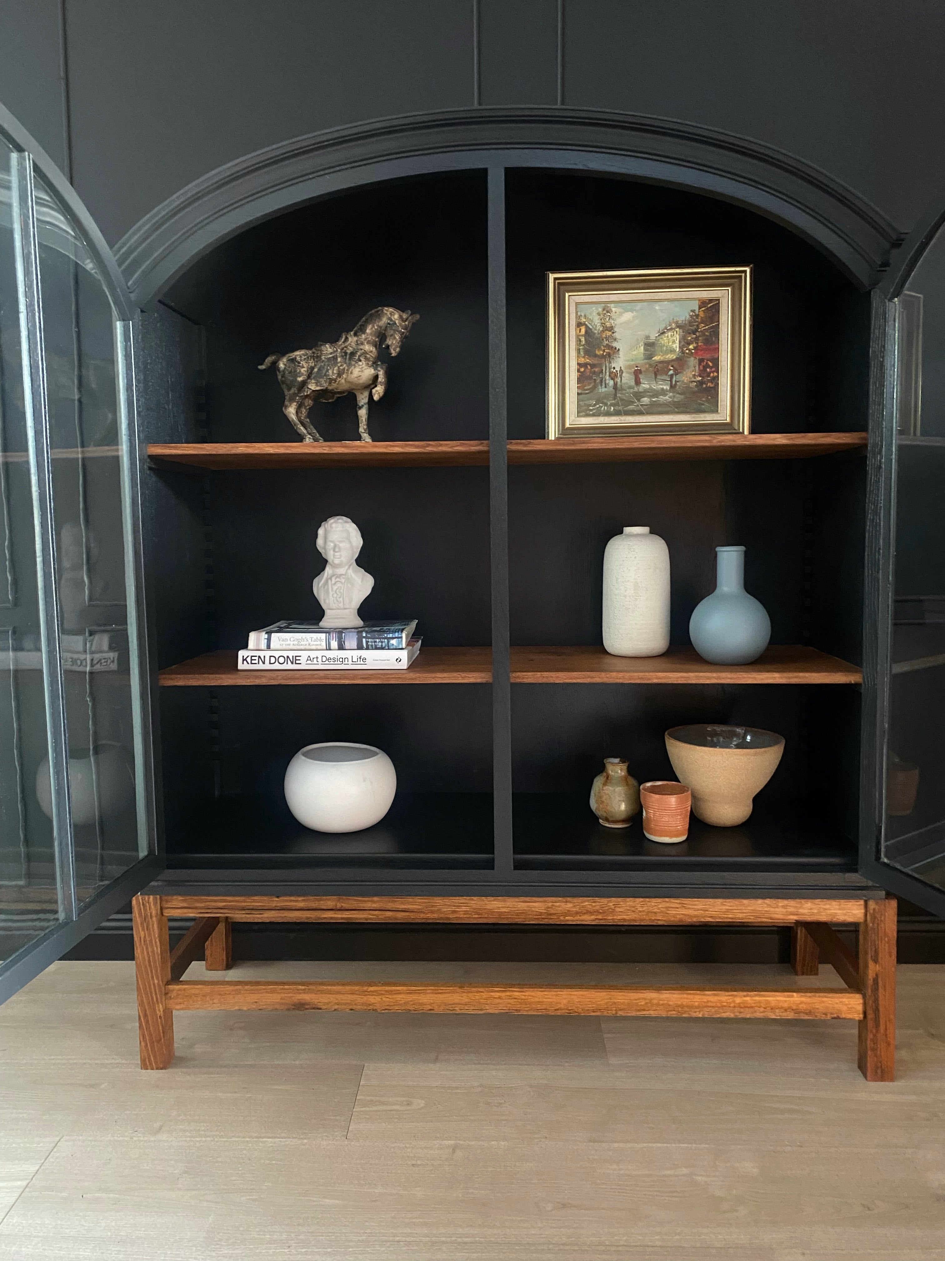 Elegant Arched Cabinet