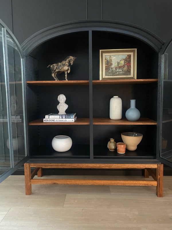 Mid-century cabinet tasmanian oak black, view 3