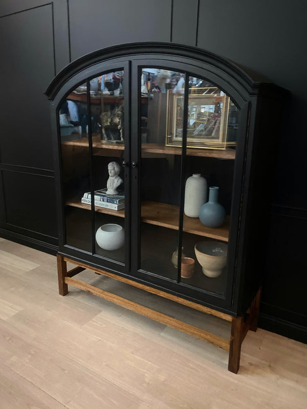 Mid-century cabinet tasmanian oak black