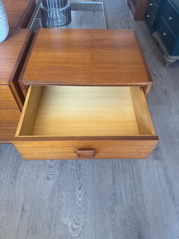 Parker Furniture bedside tables teak, view 5