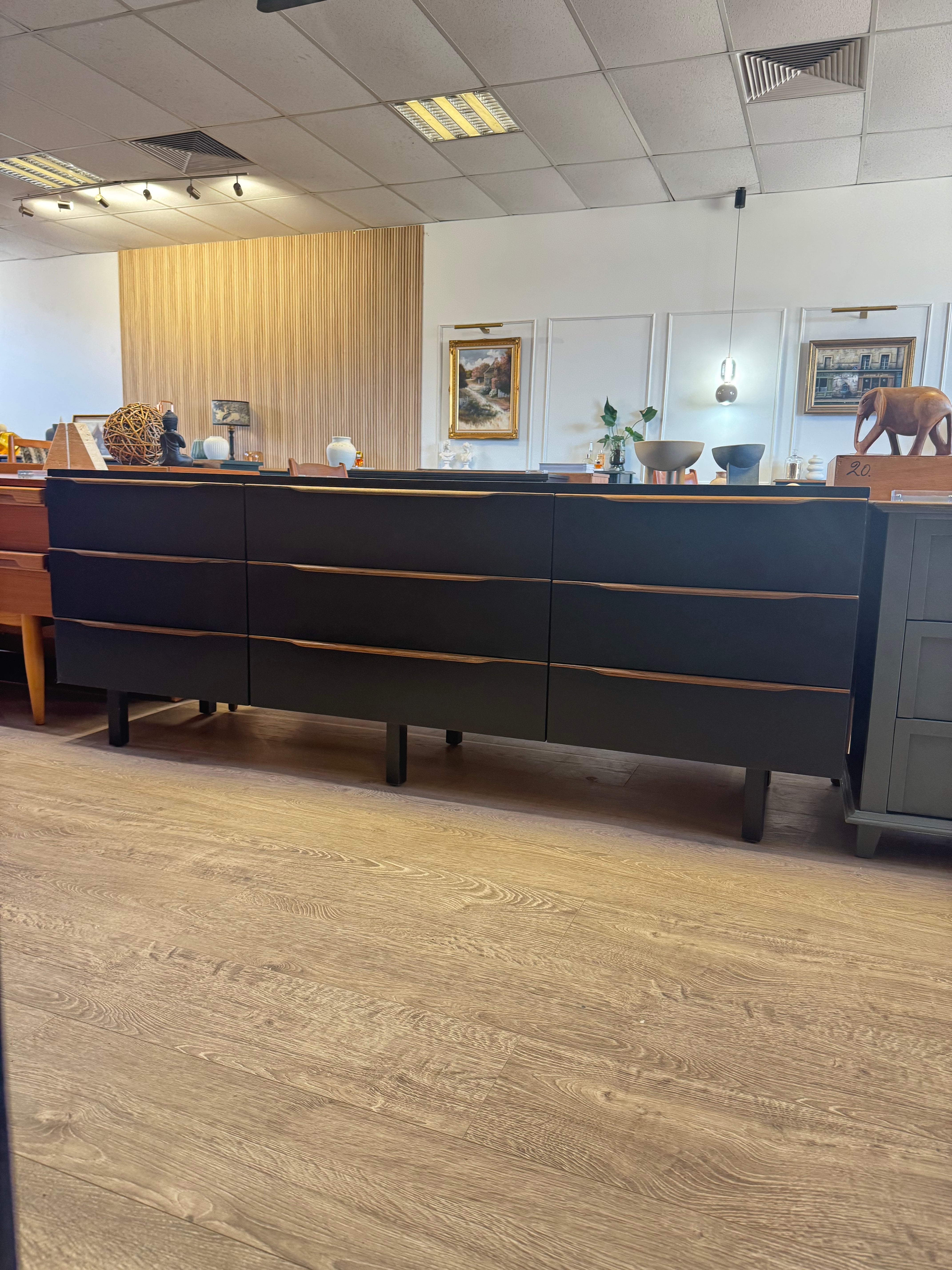 Alrob Furniture dresser dark blue