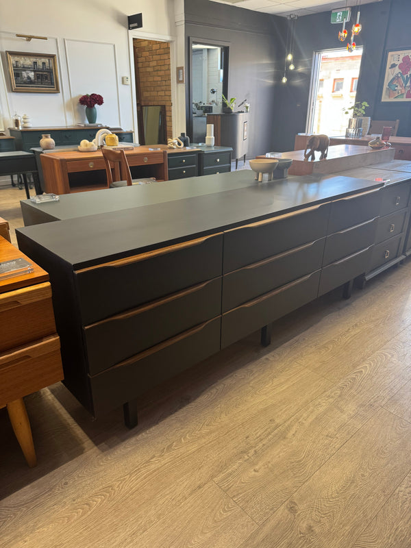 Alrob Furniture dresser dark blue, view 2