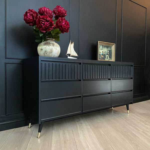 Alrob Furniture sideboard black, view 3