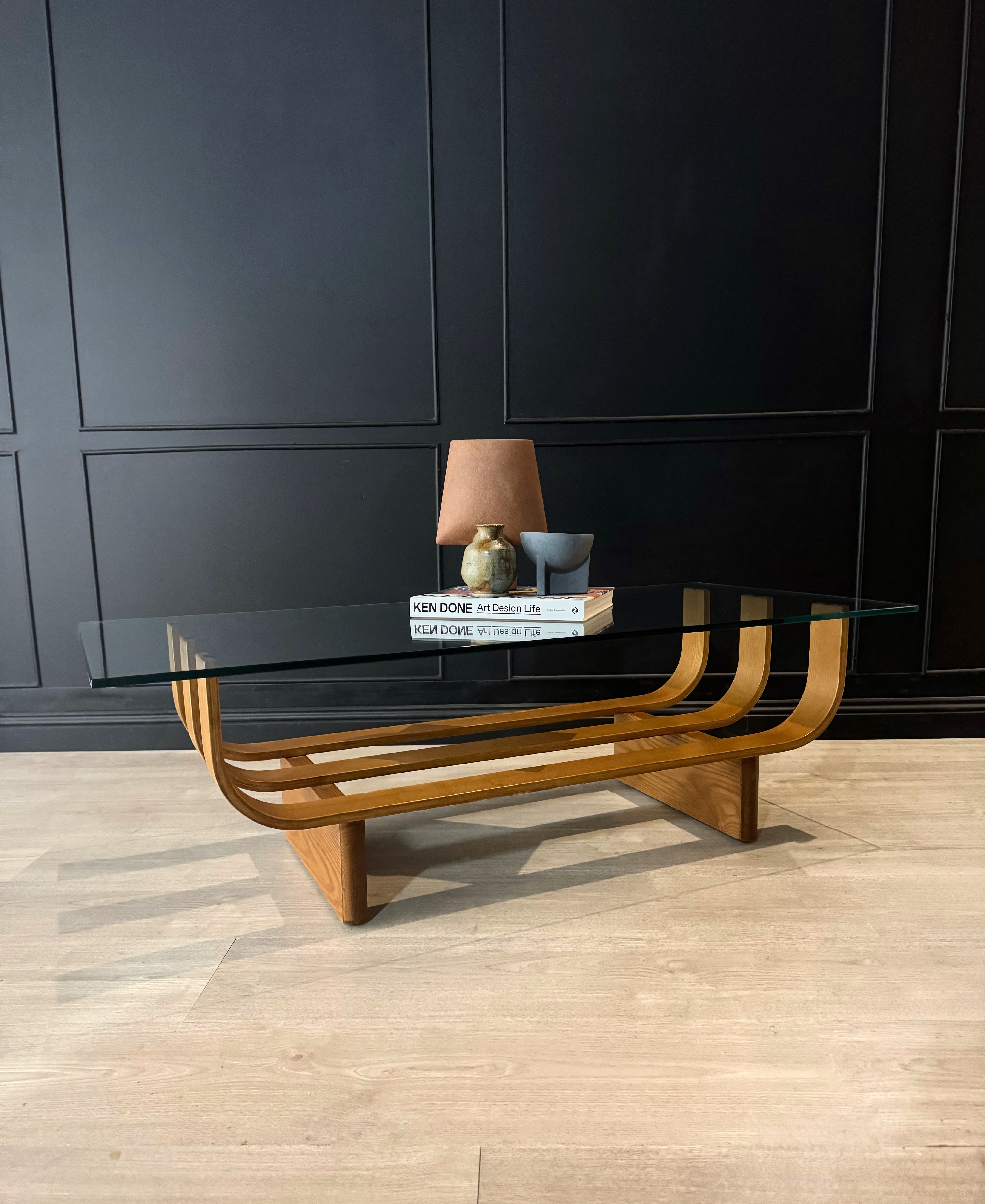 TH Brown coffee table