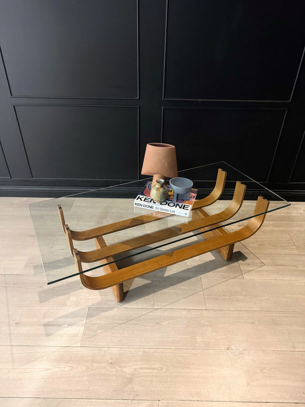 TH Brown coffee table, view 3
