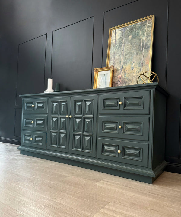 Mid-century dresser, view 2