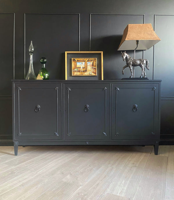 Mid-century sideboard dark green