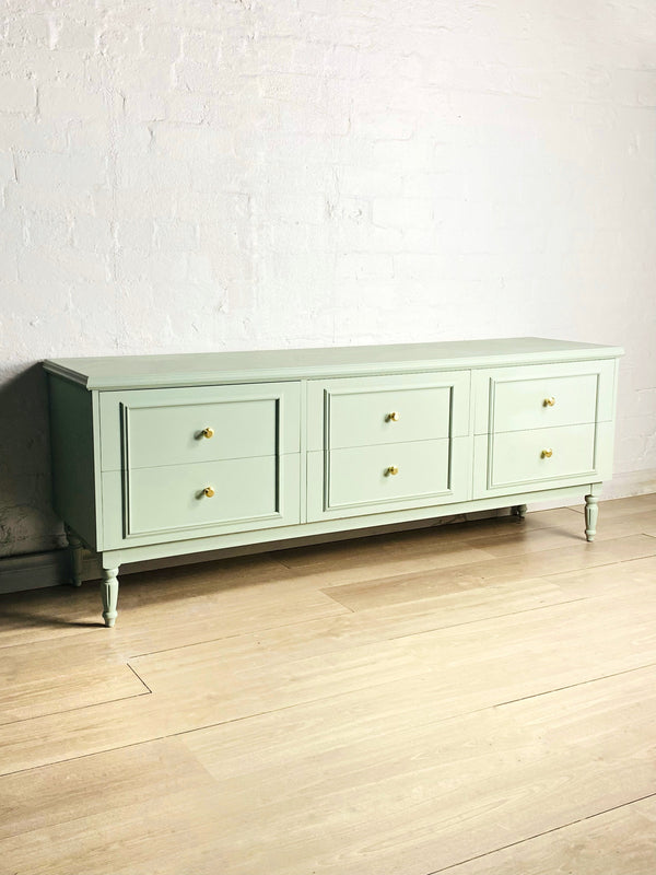 Hamra Brothers dresser sage, view 4