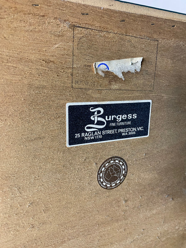 Burgess Furniture sideboard teal, view 9