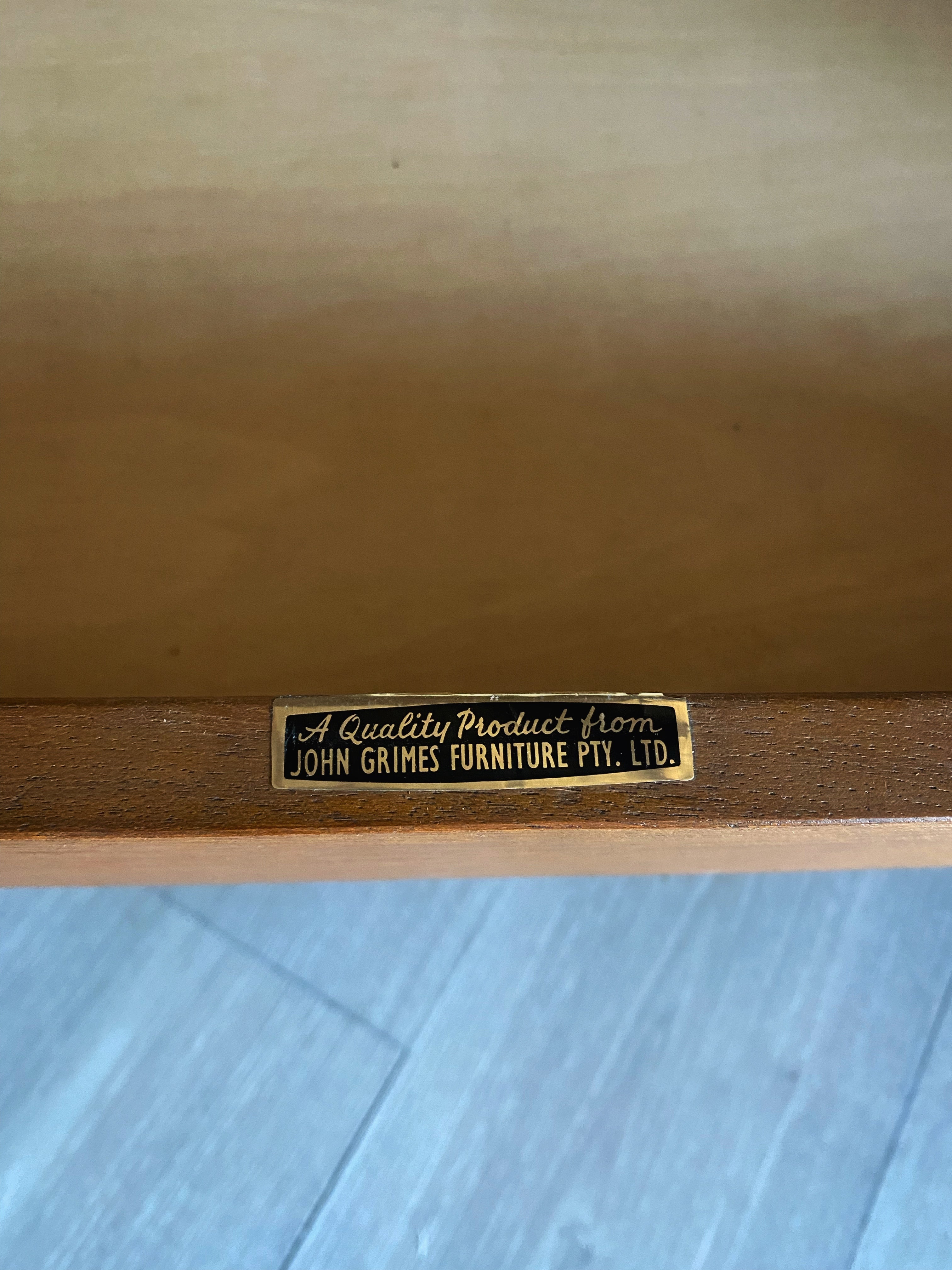 John Grimes Glass Cabinet